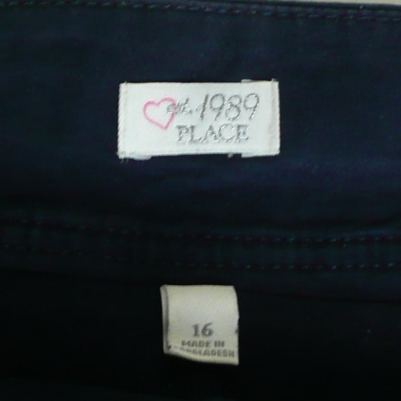 2 Children's Place Navy Uniform Skirts Size 16 - Picture 6 of 9